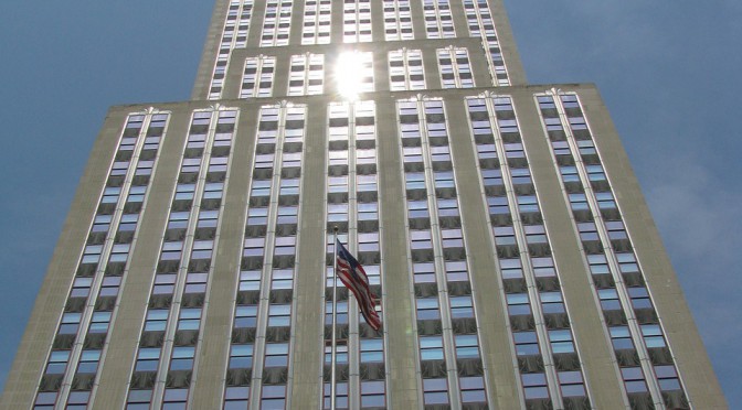 Eines der Wahrzeichen von New York City – das Empire State Building